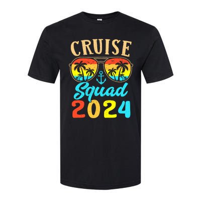 Cruise Squad 2024 Family Friends Vacation Cruising Ship Trip Softstyle CVC T-Shirt