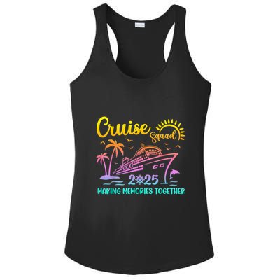Cruise Squad 2025 Family Friends Vacation Matching Group Ladies PosiCharge Competitor Racerback Tank