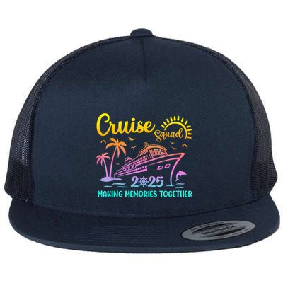 Cruise Squad 2025 Family Friends Vacation Matching Group Flatbill Hat