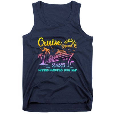 Cruise Squad 2025 Family Friends Vacation Matching Group Tank Top