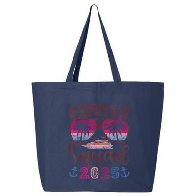 Cruise Squad 2025 Family Friends Vacation Matching Group 25L Jumbo Tote