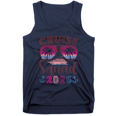 Cruise Squad 2025 Family Friends Vacation Matching Group Tank Top