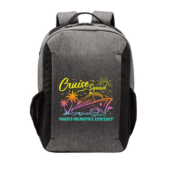 Cruise Squad 2025 Family Friends Vacation Matching Group Vector Backpack