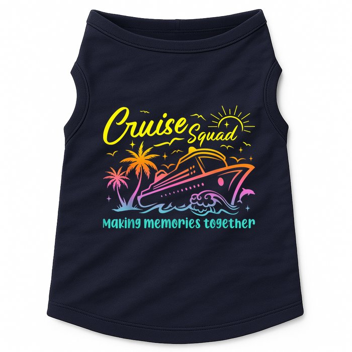 Cruise Squad 2025 Family Friends Vacation Matching Group Doggie Tank