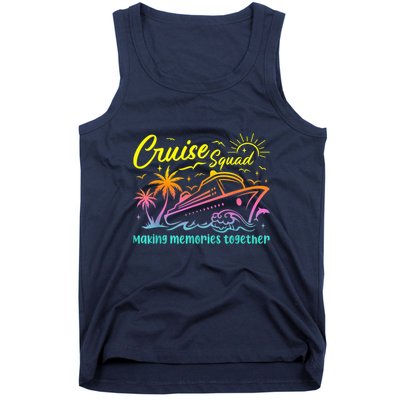 Cruise Squad 2025 Family Friends Vacation Matching Group Tank Top