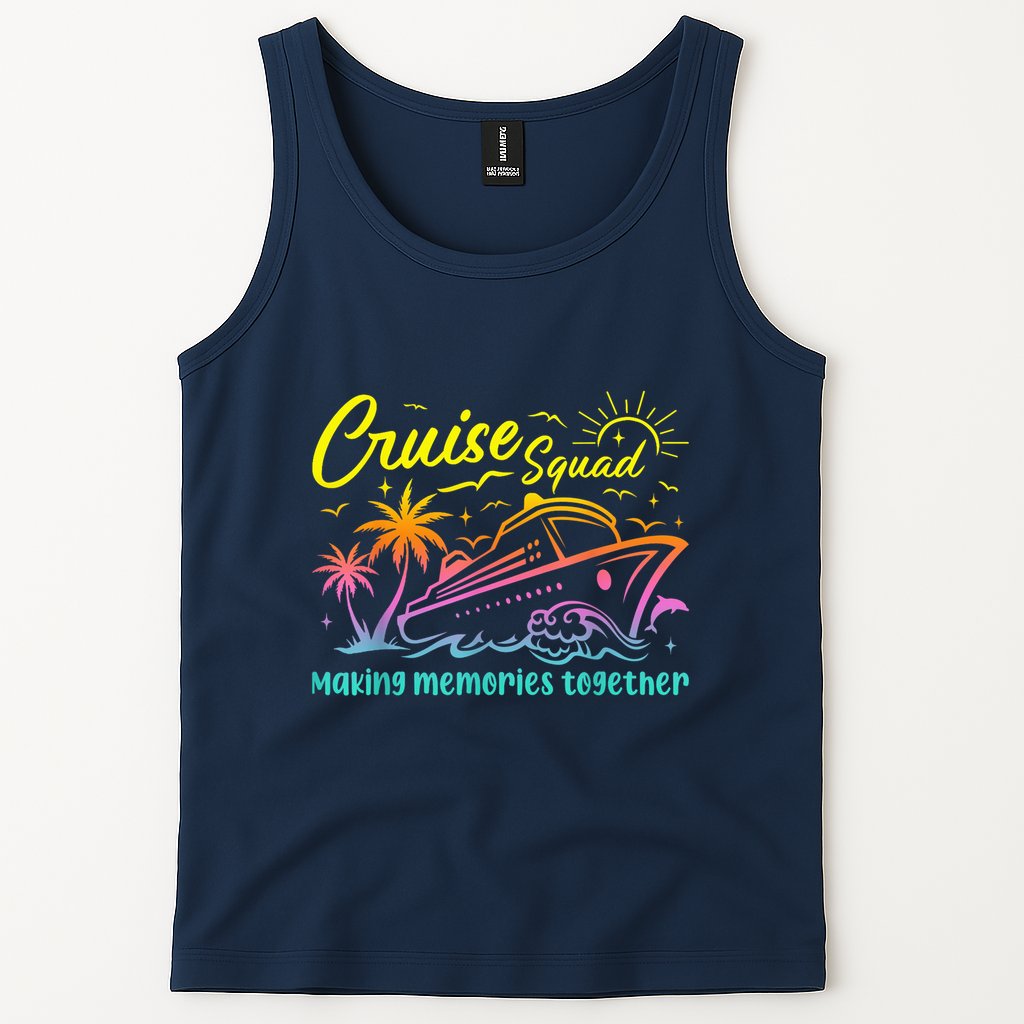 Cruise Squad 2025 Family Friends Vacation Matching Group Tank Top
