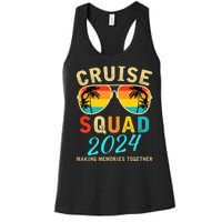 Cruise Squad 2024 Summer Vacation Matching Family Group Women's Racerback Tank