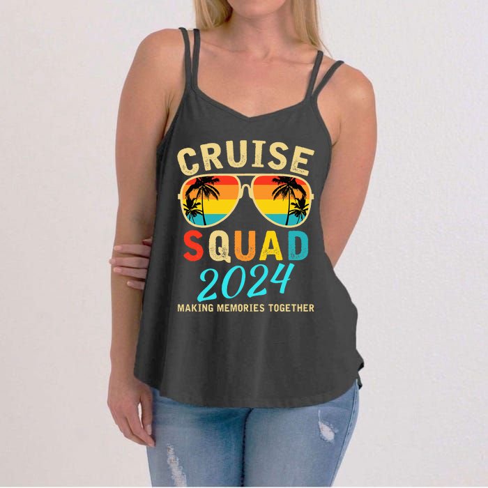 Cruise Squad 2024 Summer Vacation Matching Family Group Women's Strappy Tank