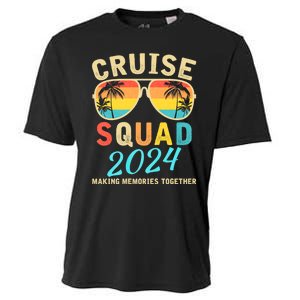 Cruise Squad 2024 Summer Vacation Matching Family Group Cooling Performance Crew T-Shirt