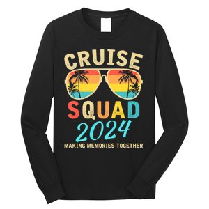 Cruise Squad 2024 Summer Vacation Matching Family Group Long Sleeve Shirt