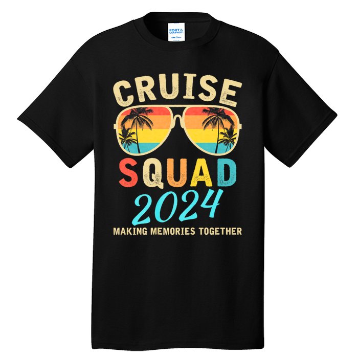 Cruise Squad 2024 Summer Vacation Matching Family Group Tall T-Shirt