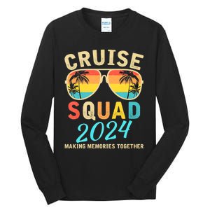 Cruise Squad 2024 Summer Vacation Matching Family Group Tall Long Sleeve T-Shirt