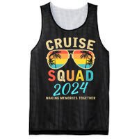 Cruise Squad 2024 Summer Vacation Matching Family Group Mesh Reversible Basketball Jersey Tank