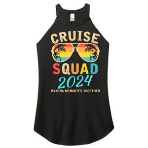 Cruise Squad 2024 Summer Vacation Matching Family Group Women's Perfect Tri Rocker Tank