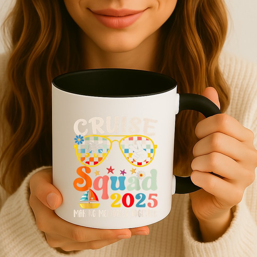 Cruise Squad 2025 Family Group Matching Summer Vacation Mug