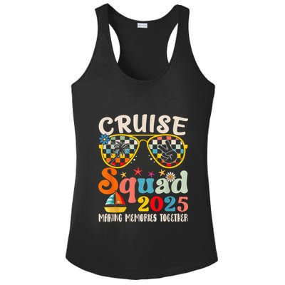Cruise Squad 2025 Family Group Matching Summer Vacation Ladies PosiCharge Competitor Racerback Tank