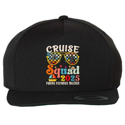 Cruise Squad 2025 Family Group Matching Summer Vacation Wool Snapback Cap