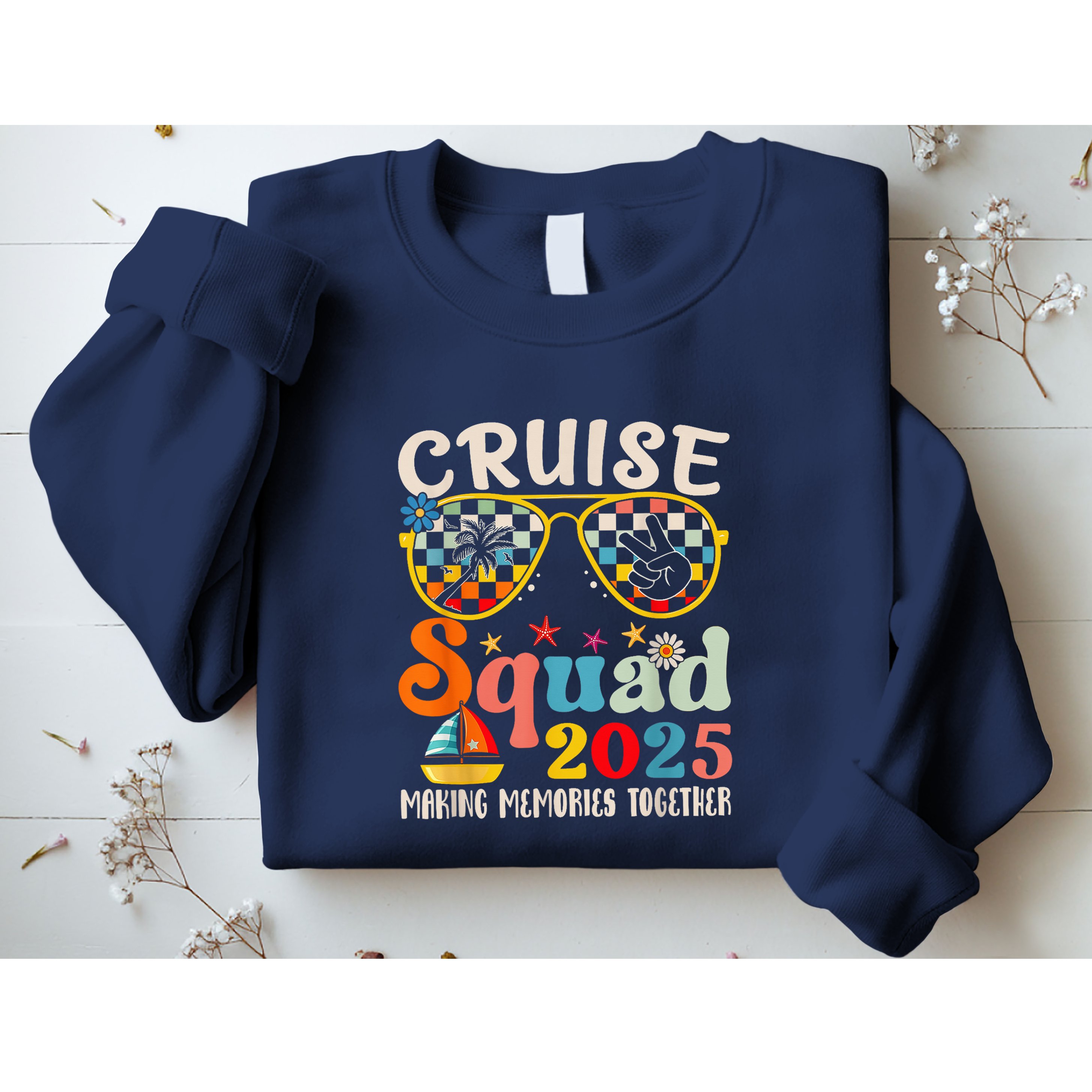Cruise Squad 2025 Family Group Matching Summer Vacation Sweatshirt