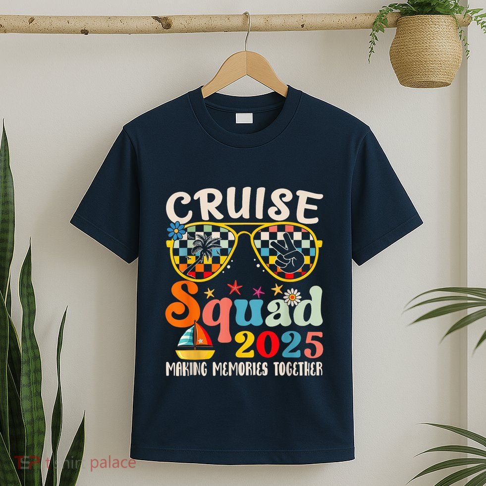 Cruise Squad 2025 Family Group Matching Summer Vacation T-Shirt