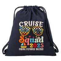 Cruise Squad 2025 Family Group Matching Summer Vacation Drawstring Bag