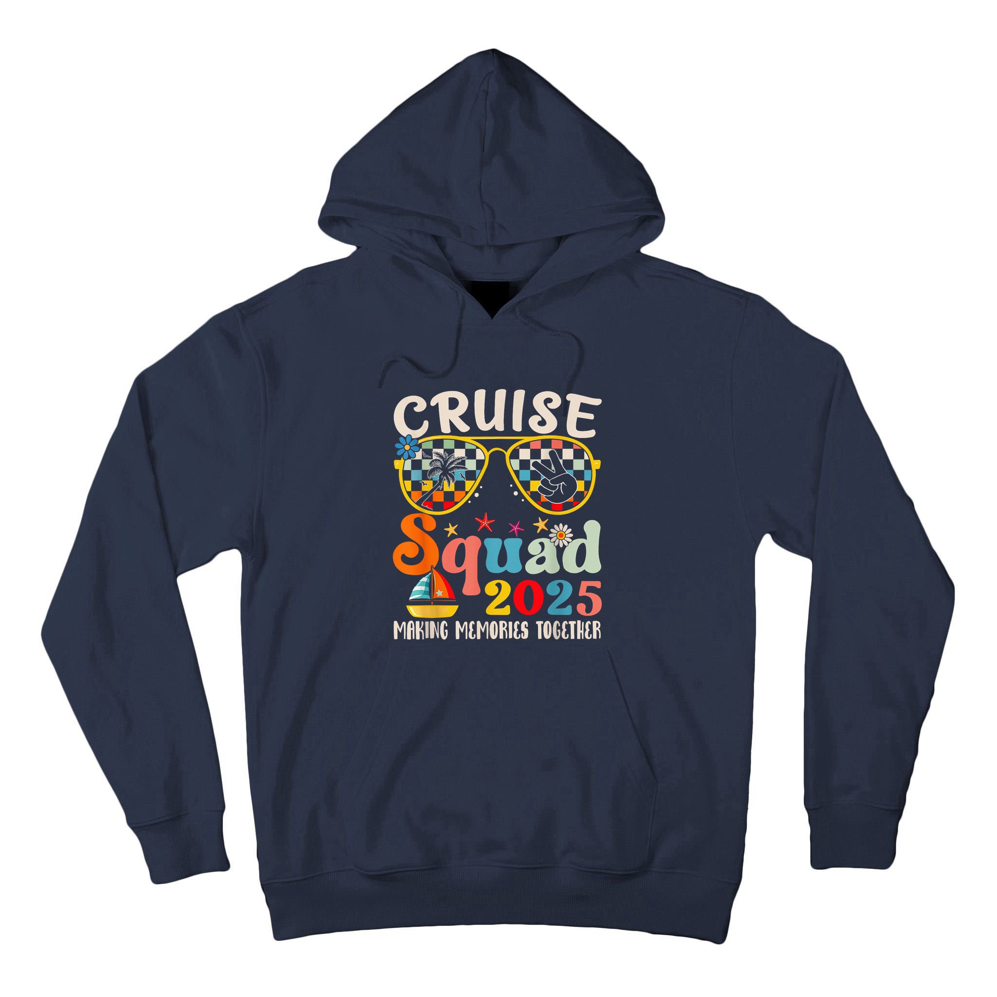 Cruise Squad 2025 Family Group Matching Summer Vacation Tall Hoodie