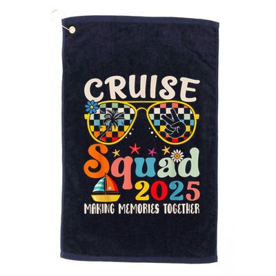 Cruise Squad 2025 Family Group Matching Summer Vacation Golf Towel