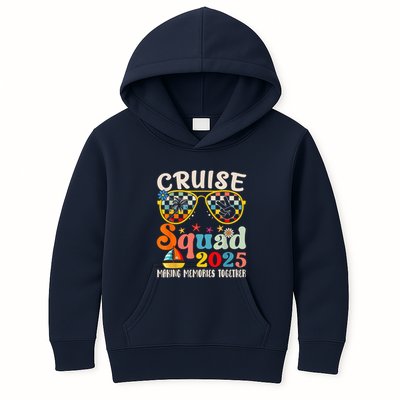 Cruise Squad 2025 Family Group Matching Summer Vacation Kids Hoodie