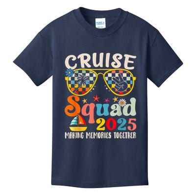 Cruise Squad 2025 Family Group Matching Summer Vacation Kids T-Shirt