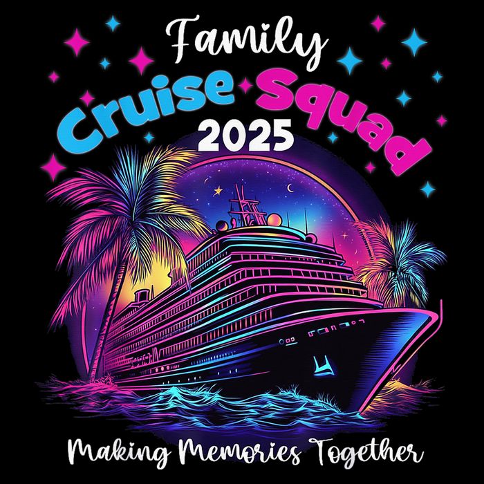 Cruise Squad 2025 Family Group Matching Summer Vacation City Backpack