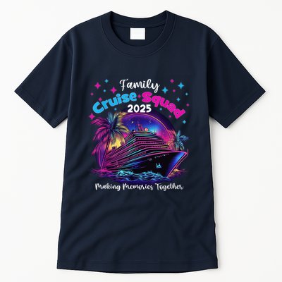 Cruise Squad 2025 Family Group Matching Summer Vacation Tall T-Shirt