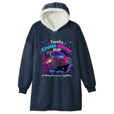 Cruise Squad 2025 Family Group Matching Summer Vacation Hooded Wearable Blanket