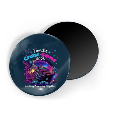 Cruise Squad 2025 Family Group Matching Summer Vacation Magnet