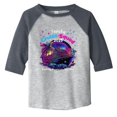 Cruise Squad 2025 Family Group Matching Summer Vacation Toddler Fine Jersey T-Shirt