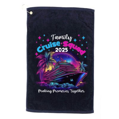 Cruise Squad 2025 Family Group Matching Summer Vacation Golf Towel