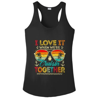 Cruise Squad 2025 Family Group Matching Summer Vacation Ladies PosiCharge Competitor Racerback Tank
