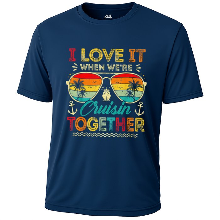 Cruise Squad 2025 Family Group Matching Summer Vacation Cooling Performance Crew T-Shirt