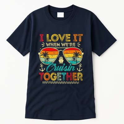 Cruise Squad 2025 Family Group Matching Summer Vacation Tall T-Shirt