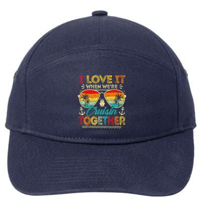 Cruise Squad 2025 Family Group Matching Summer Vacation 7-Panel Snapback Hat