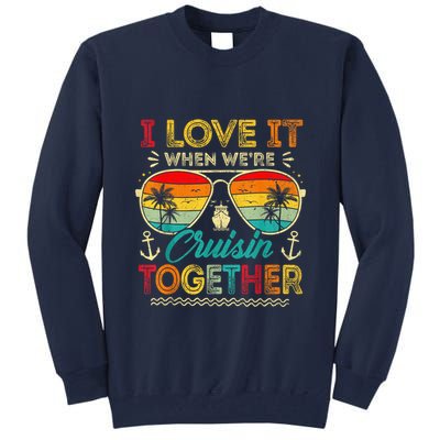 Cruise Squad 2025 Family Group Matching Summer Vacation Tall Sweatshirt