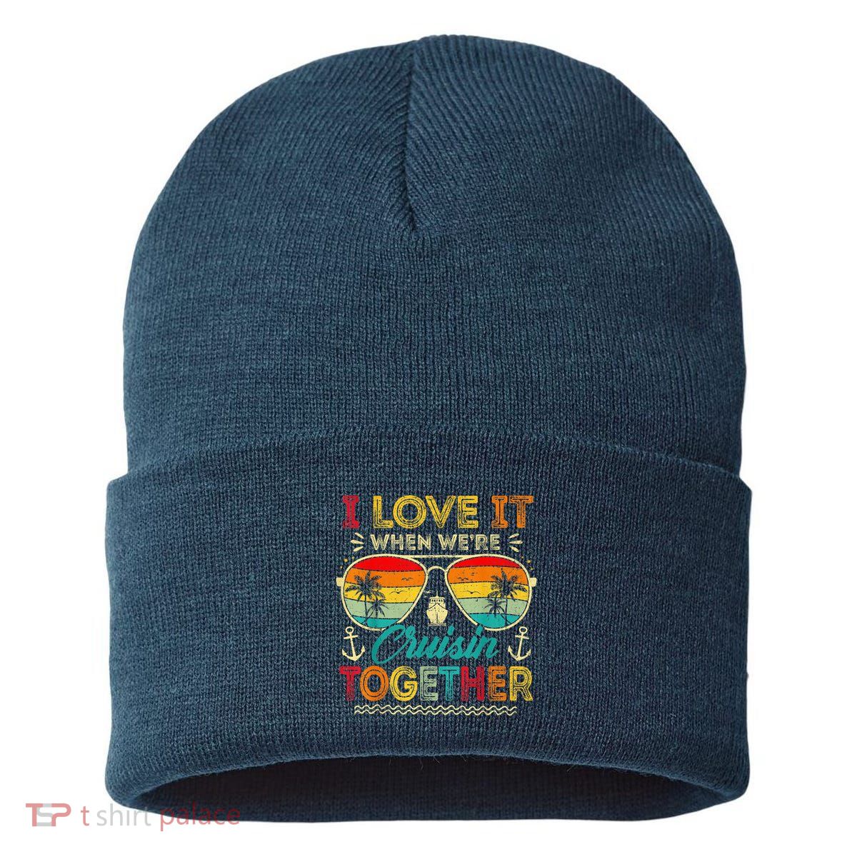 Cruise Squad 2025 Family Group Matching Summer Vacation Sustainable Knit Beanie
