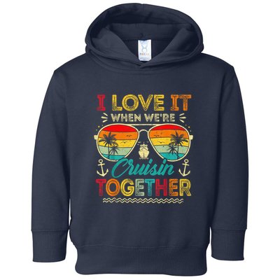 Cruise Squad 2025 Family Group Matching Summer Vacation Toddler Hoodie