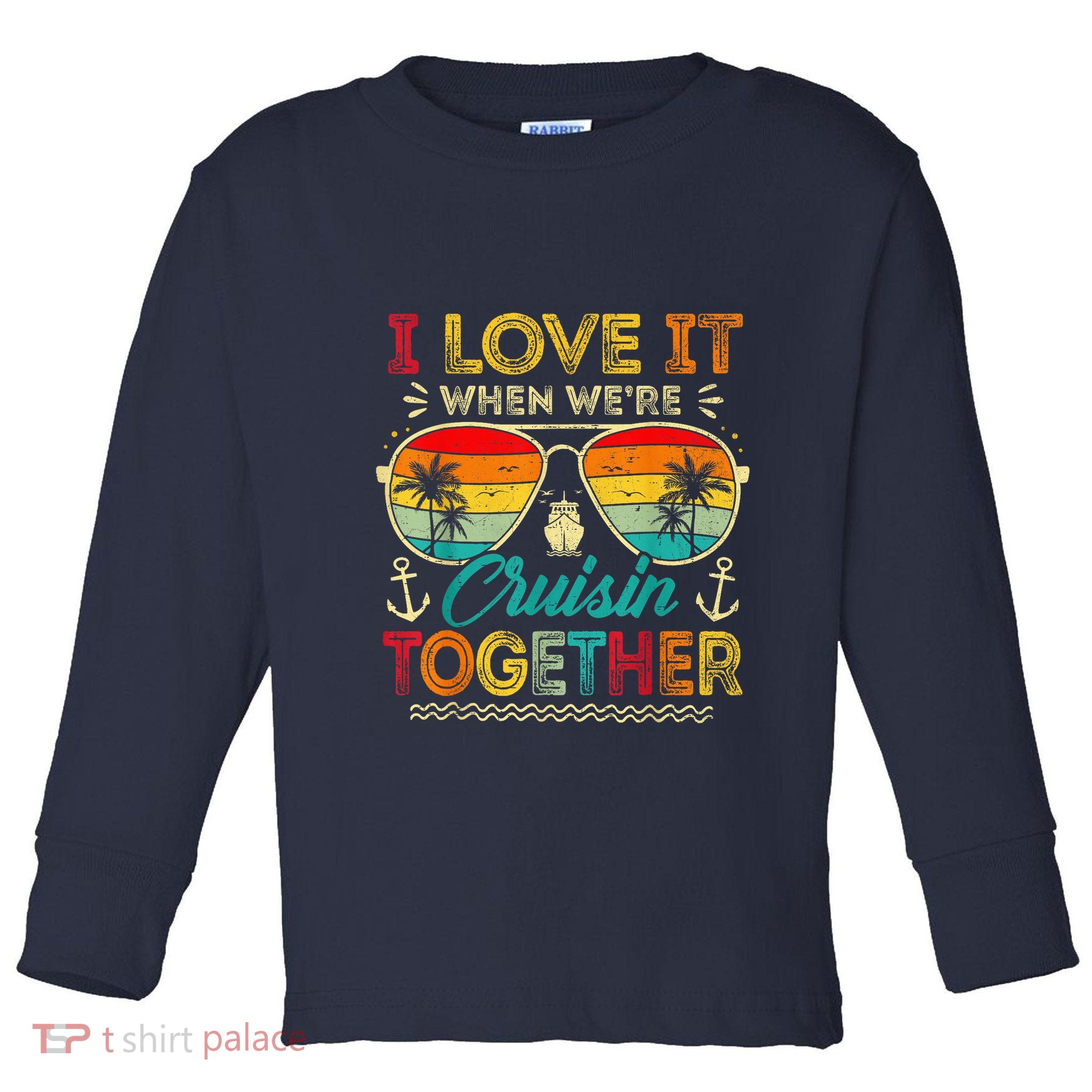 Cruise Squad 2025 Family Group Matching Summer Vacation Toddler Long Sleeve Shirt