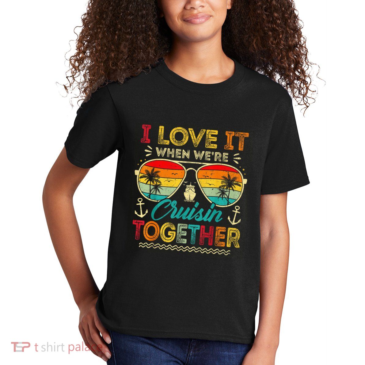Cruise Squad 2025 Family Group Matching Summer Vacation Kids T-Shirt