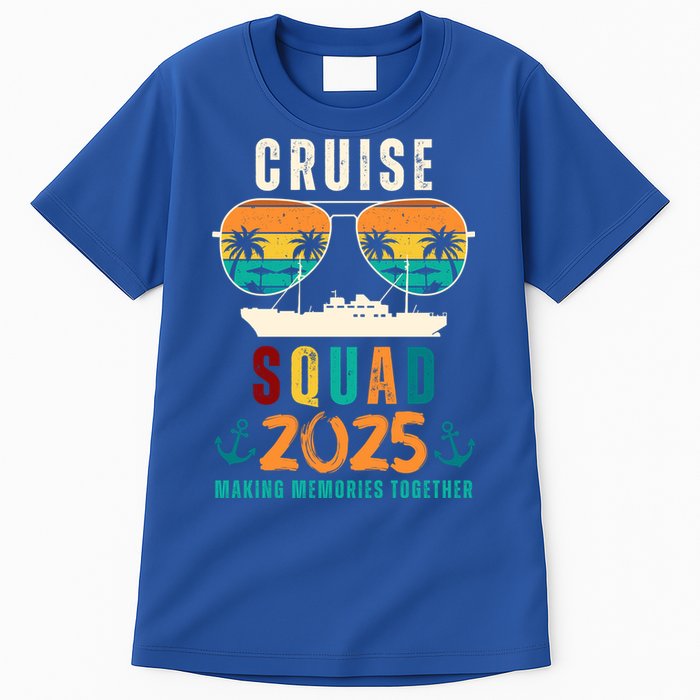 Cruise Squad 2025 Making Memories Together Family Vacation Tall T-Shirt