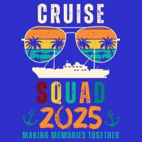 Cruise Squad 2025 Making Memories Together Family Vacation Tall T-Shirt