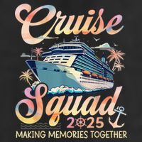 Cruise Squad 2025 Family Group Matching Summer Vacation Adult Drive Performance Visor