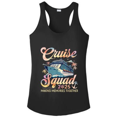Cruise Squad 2025 Family Group Matching Summer Vacation Ladies PosiCharge Competitor Racerback Tank