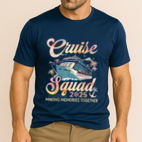 Cruise Squad 2025 Family Group Matching Summer Vacation Cooling Performance Crew T-Shirt