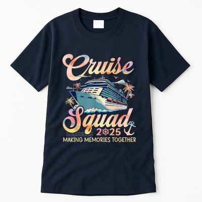 Cruise Squad 2025 Family Group Matching Summer Vacation Tall T-Shirt
