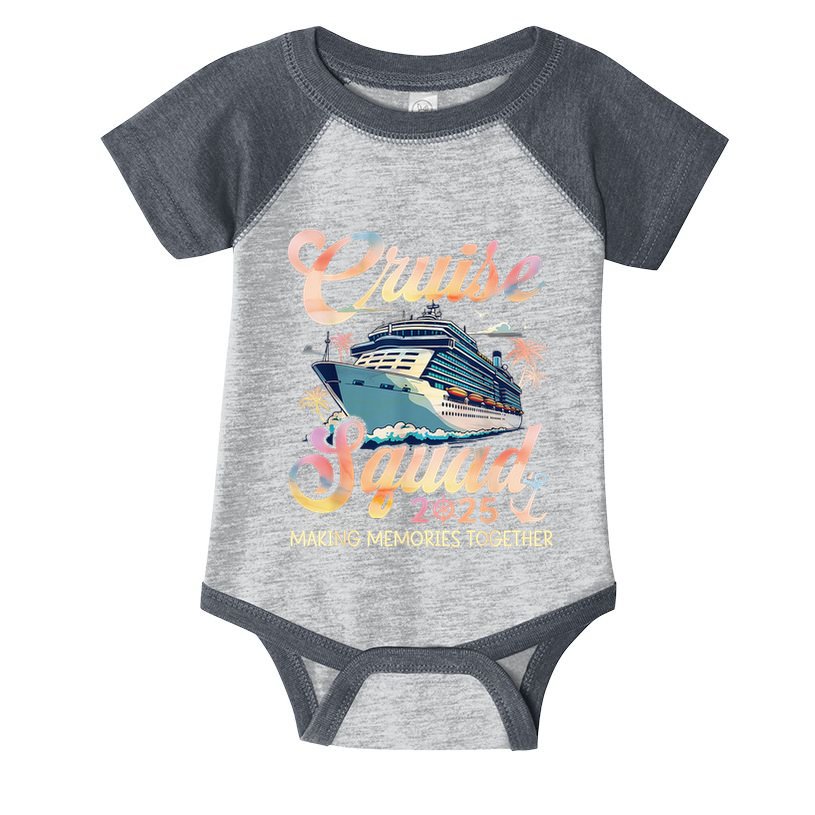 Cruise Squad 2025 Family Group Matching Summer Vacation Infant Baby Jersey Bodysuit